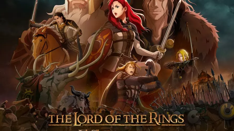 the lord of the rings the war of the rohirrim new art poster full